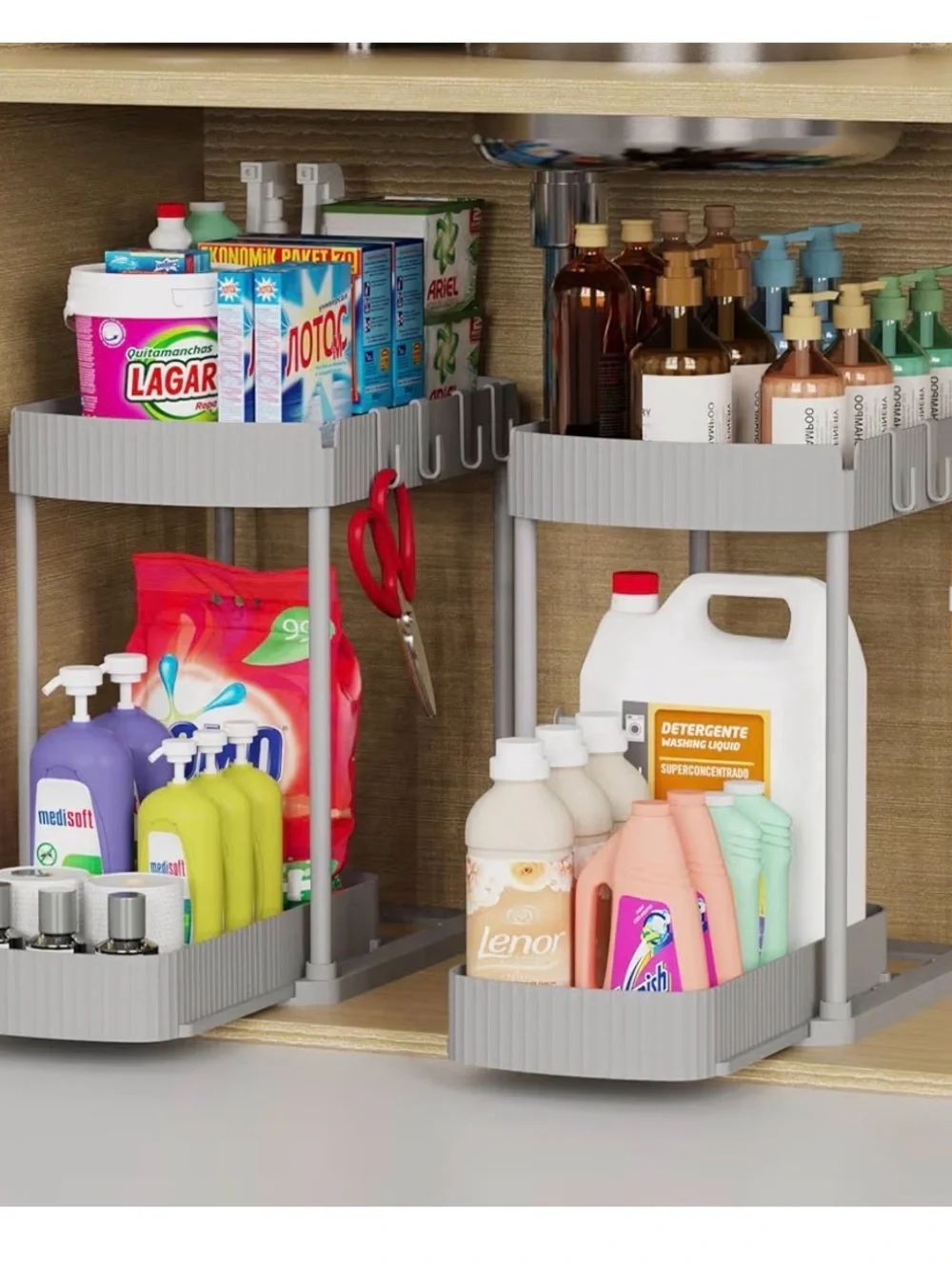 Under the sink bathroom or kitchen shelf (one shelf)